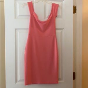 Leith sleeveless fitted dress